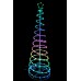 Smart Rgb Led Işıklı Spiral Çamağacı Çerçeve 120cm 32 Animasyon